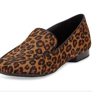 Donald Pilner Leopard Loafers